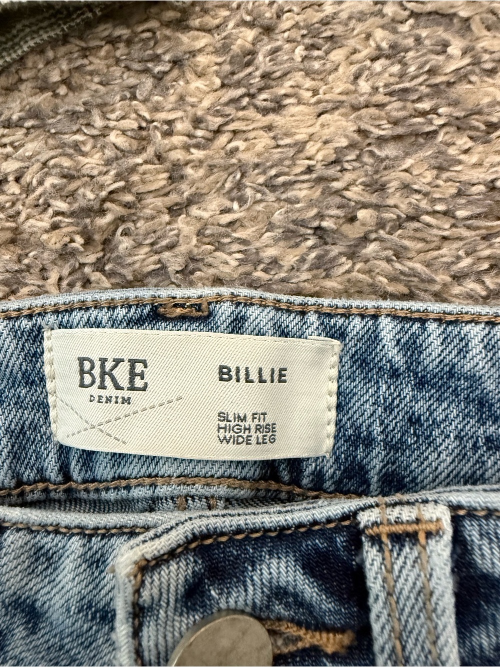 BKE Billie High-Rise Wide Leg Jeans - Picture 2 of 4